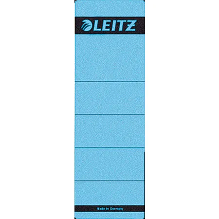 Leitz Rückenschilder breit, blau, 10 Stück