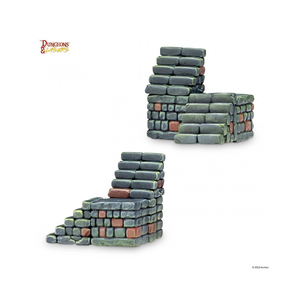 Dungeons & Lasers - Décors - Stairs Pack