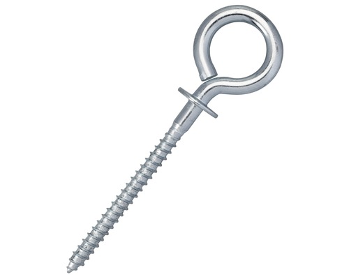 Oogbout met dop, verzinkt, 3,5x51 mm, 100 stuks