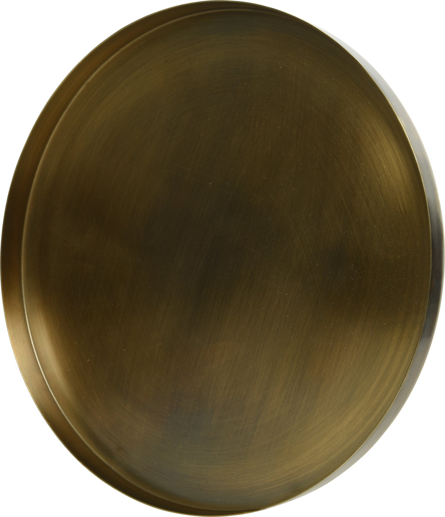 Decoris decoratiebord brons D 25 H 1 cm