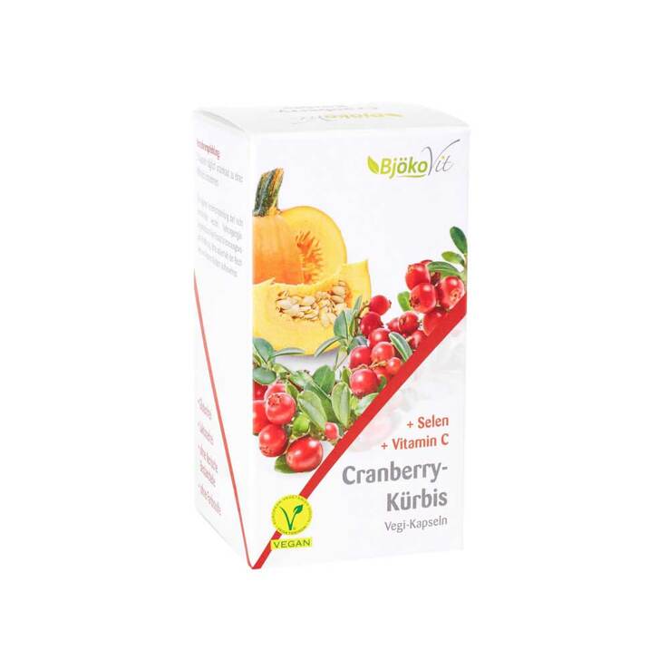 Cranberry-Kürbis Vegi-Kapseln, 60 St
