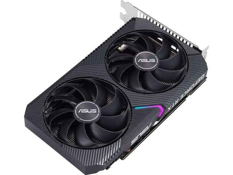 ASUS Grafikkarte Dual GeForce RTX 3050 V2 OC Edition 8 GB Gamer-Grafikkarte mit 8 GB GDDR6-Speicher, ermöglicht Auflösungen bis zu 8k