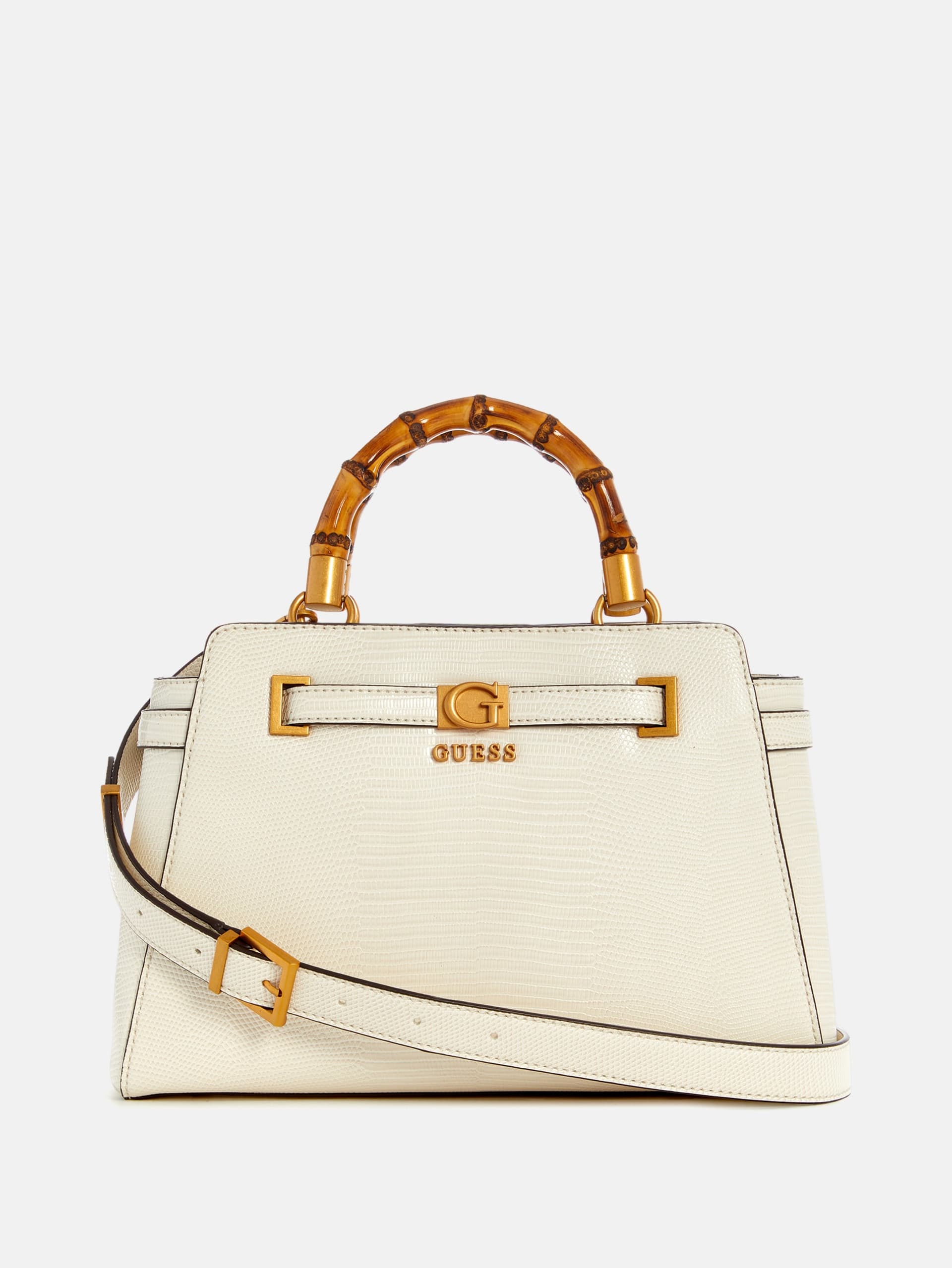 Bolsa Sibel com alça de bambu