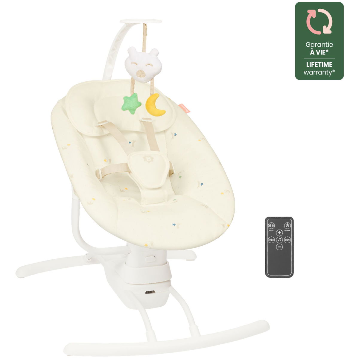 badabullebadabulle   ferngesteuerte Babyschaukel