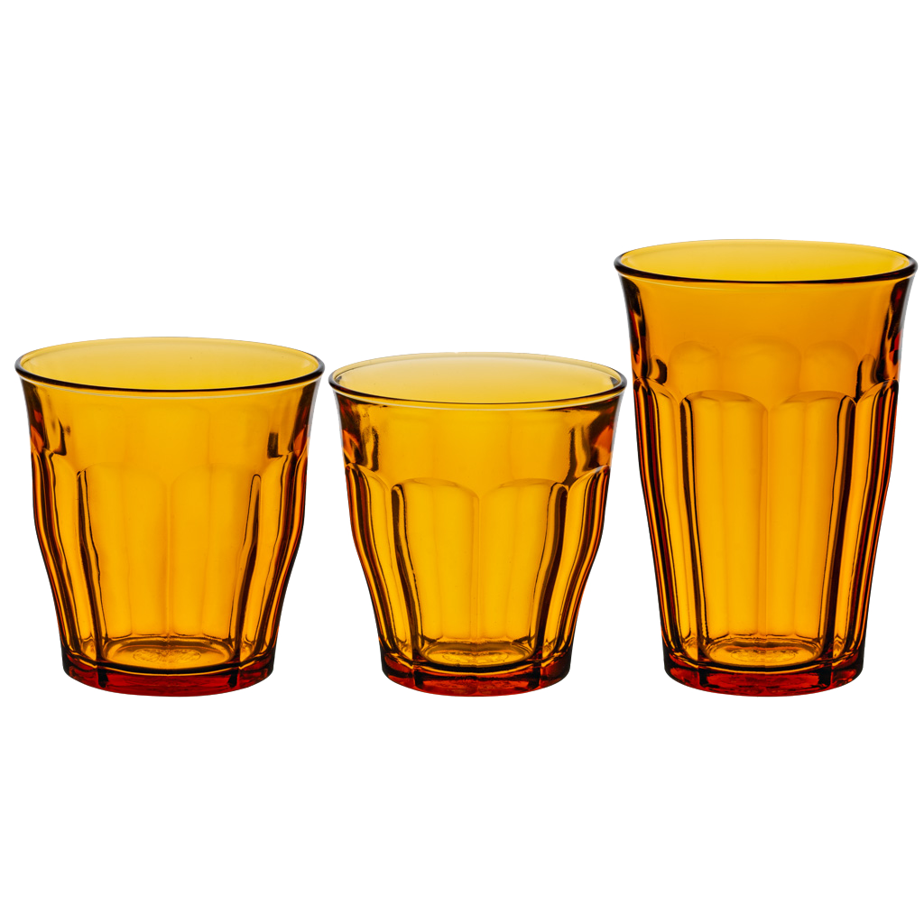 Le Picardie® - Set mixte 18 verres 25cl, 31cl, 36cl