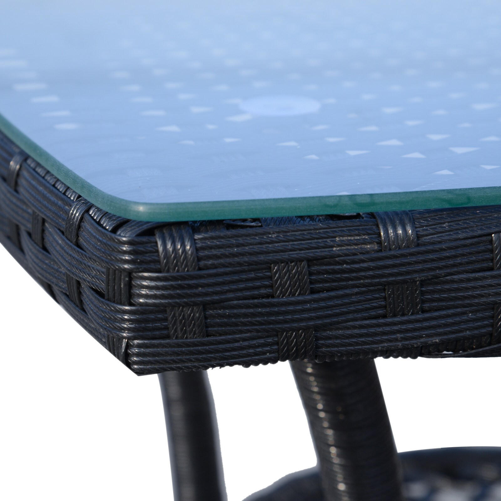 Outsunny Rattan-Sitzgruppe als 3-teiliges Set