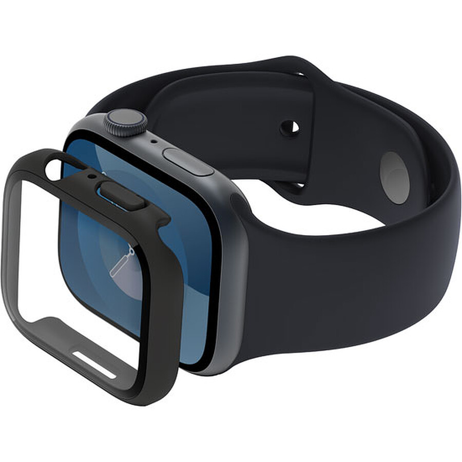 Belkin ScreenForce Protection d'écran 2-en-1 pour Apple Watch - Noir