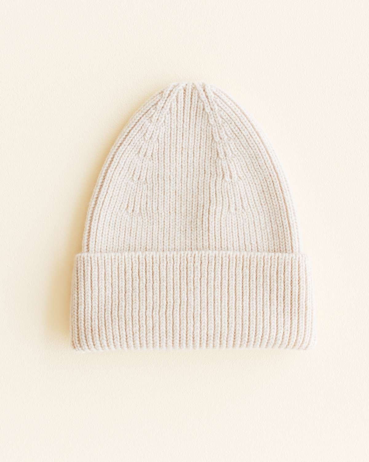 Ull Beanie barn – 100% Merino, Ubehandlet | Ribb Lue Fonzie