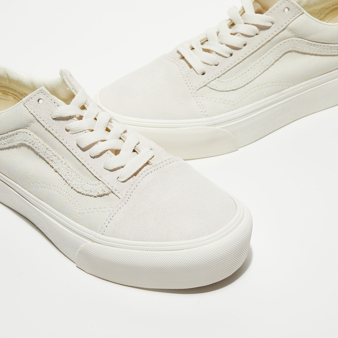 Vans Baskets Old Skool Platfor blanc neige