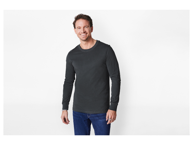 Heren shirt met lange mouwen