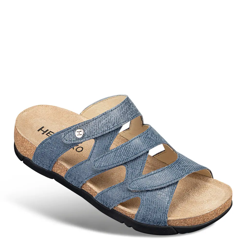 DAMEN - Pantolette LIXA blau