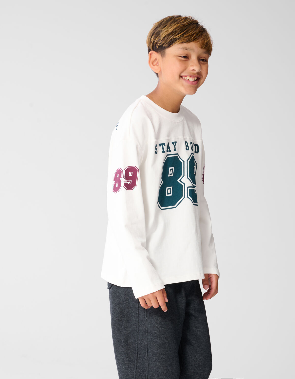 89 Artwork Sport Longsleeve Wit