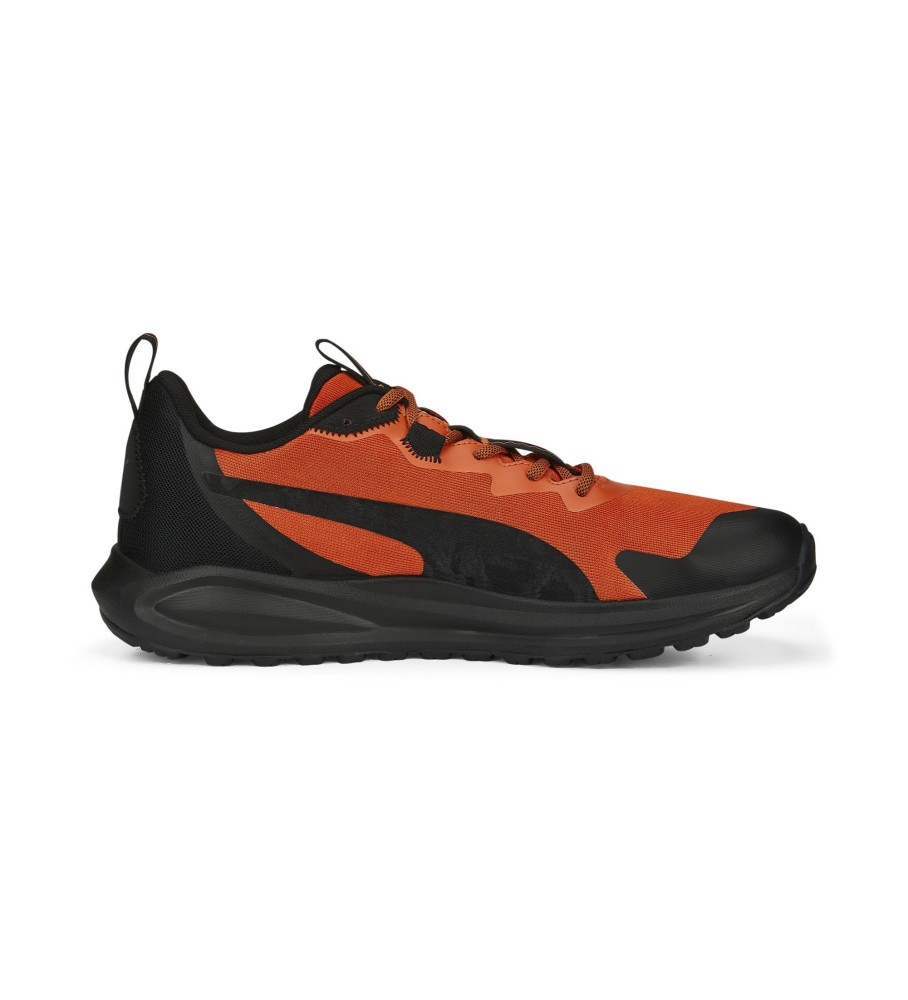 Tênis Puma Twitch Runner Trail Laranja Verão