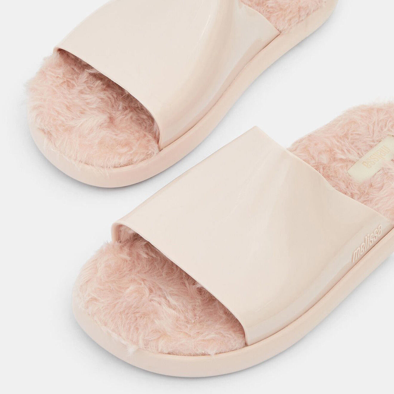 Melissa Mules fourrées Auré roses