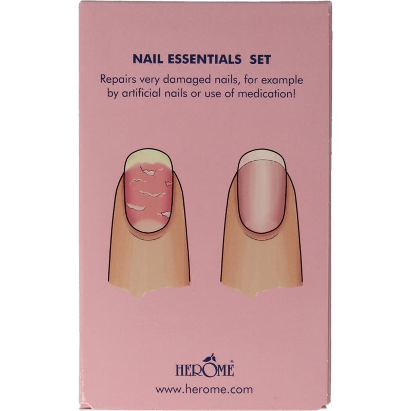 Herôme Essentials Set voor Zeer Beschadigde Nagels 1set