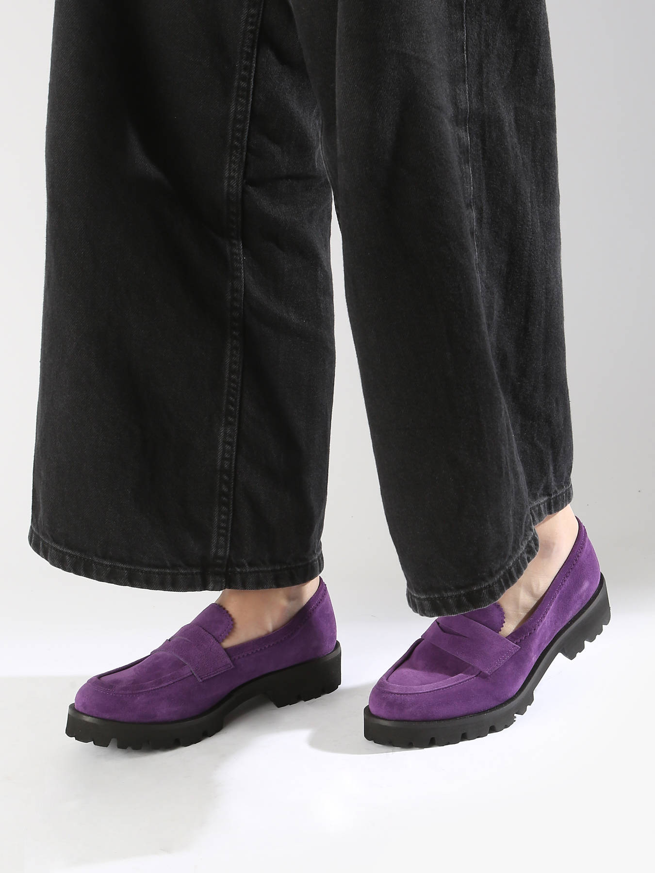 Mocassins en cuir MYMA