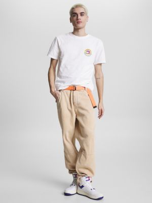 Camiseta clássica com logo circular