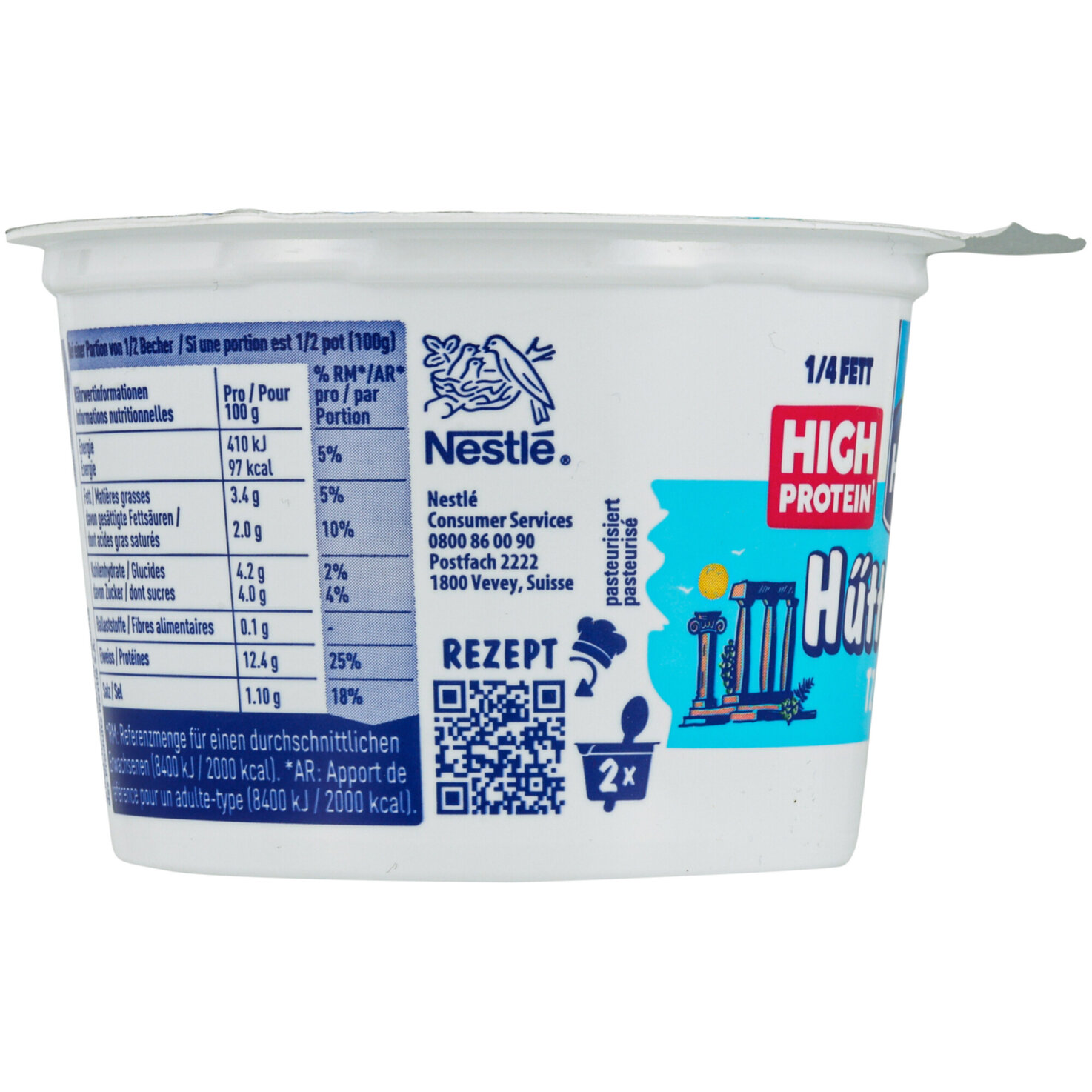 Hirz Hüttenkäse Tzatziki