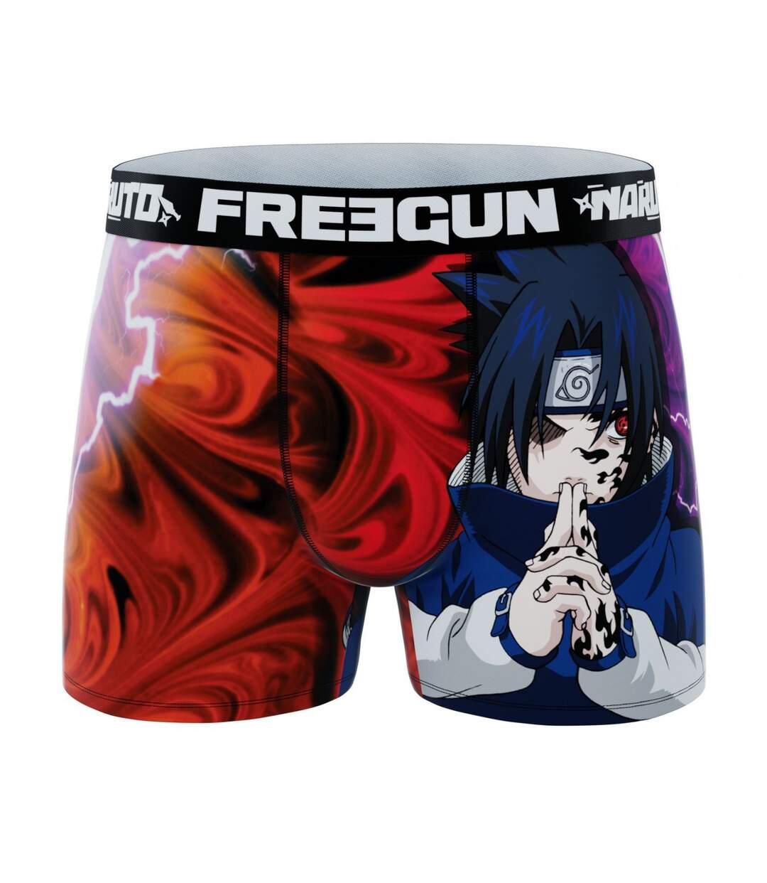 Boxer Homme Naruto, Caleçon Homme Sasuke, Kakashi et Itachi (Lot de 6)