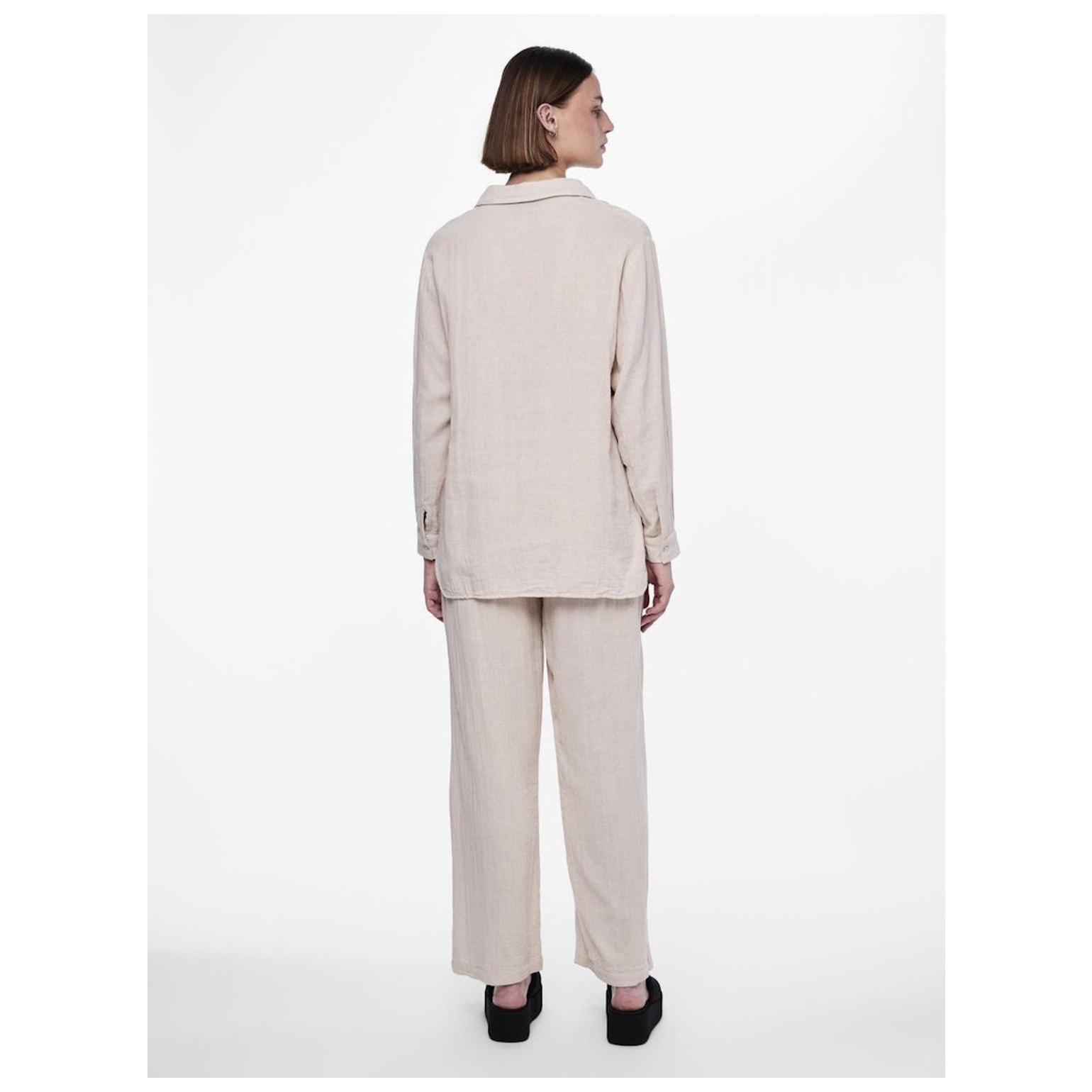 Pieces PCMASTINA LS RELAXED SHIRT