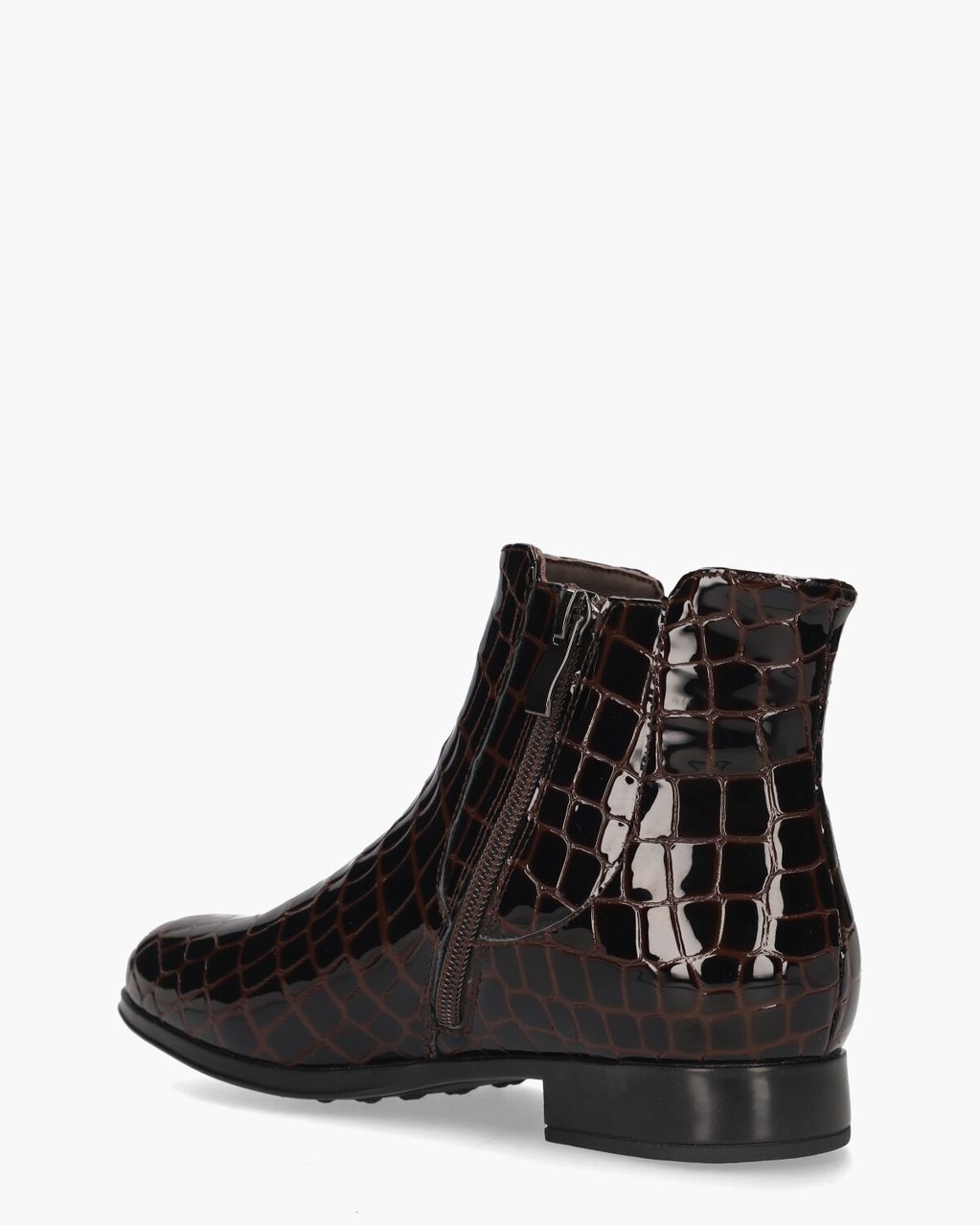 Di Lauro Valencia Donkerbruin Dames Chelseaboots