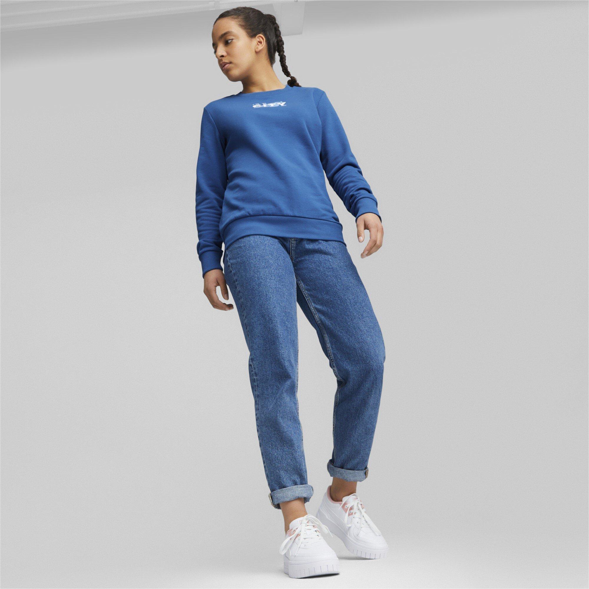Puma Puma Mcfc Ftblcore Graph Crew W Sweatshirt Womens