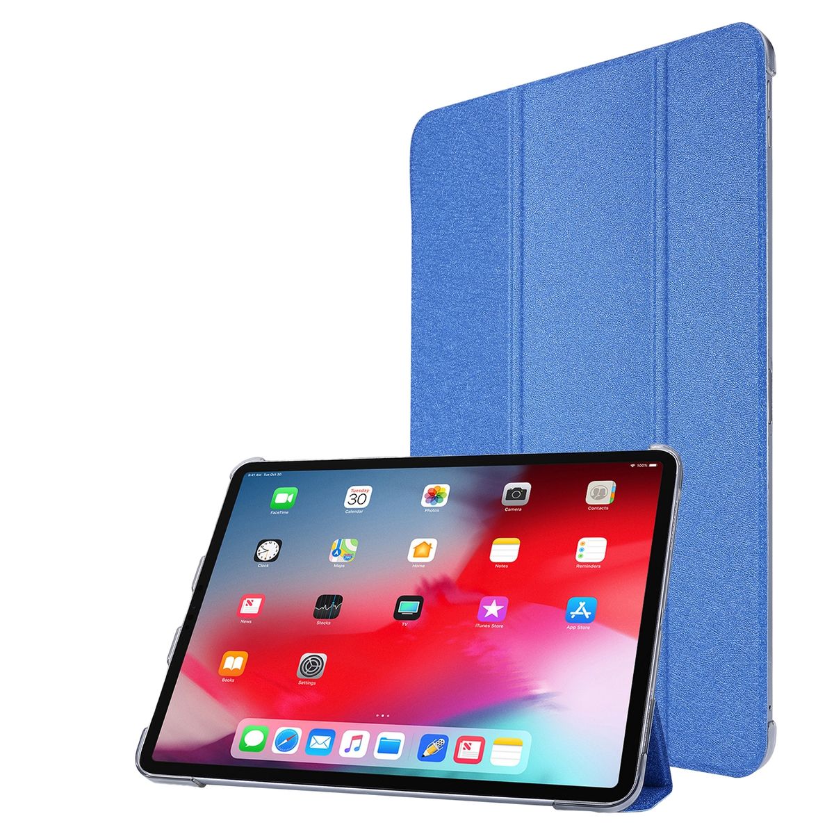 Schutz Tablet Hülle für Apple iPad Pro 12.9 (2021) Case Cover Tasche Etuis Blau