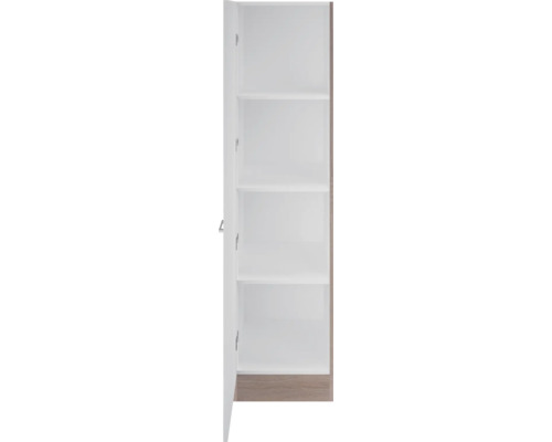 Flex Well Samoa voorraadkast, BxDxH 50 x 57 x 200 cm, mat wit, gedemonteerd, scharnier omkeerbaar (links of rechts te monteren)
