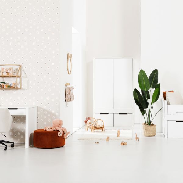 Europe Baby Ralph Kinderkamer Wit | Bed 90 x 200 cm   Bureau