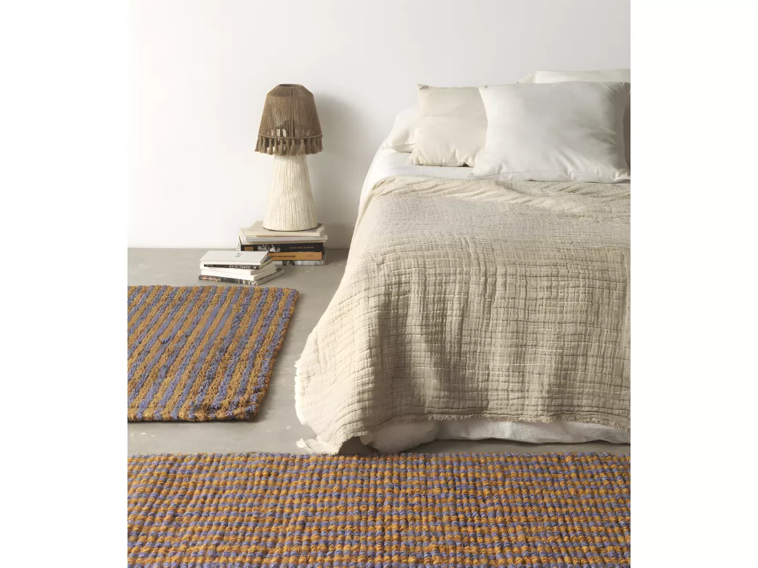Tapis en fibre de coco 180 cm diam.