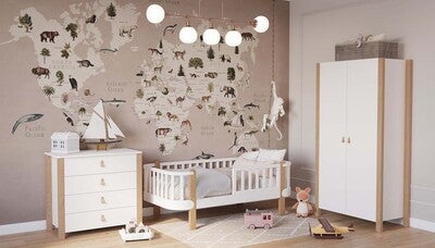 Yappy Kids Barneseng, Hvit