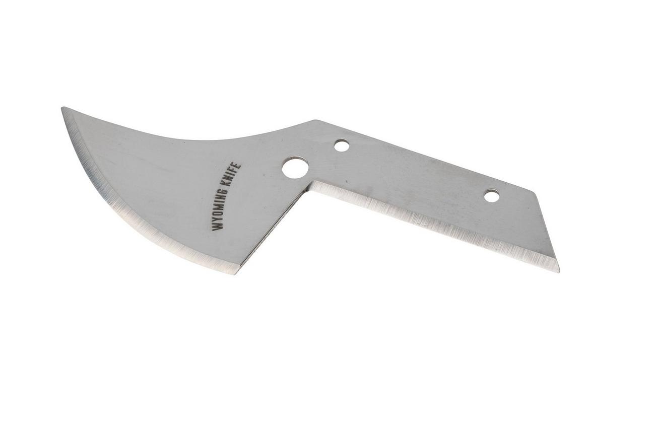 Wyoming Knife WY5 Blade, vervangend lemmet met mesbeschermers voor The Original Field Dressing Knife