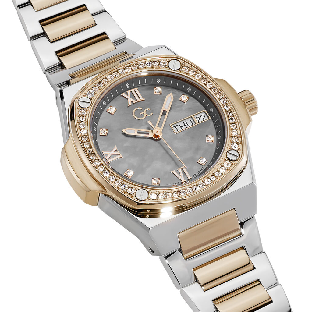 Montre Gc Coussin Shape Lady Gris