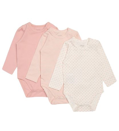 Hust and Claire Body l/ä - Blue - 3er-Pack - Rosa/Weiß
