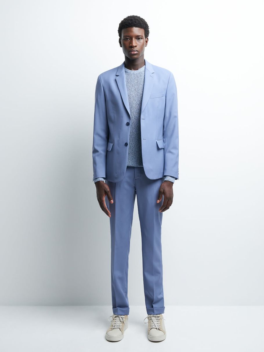 Veste coordonnable extraslim en laine