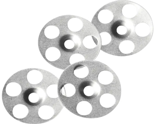 Isolatieplaatschijven, roestvrij staal Ø 36 mm voor JACKOBOARD® Verpakking = 100 stuks