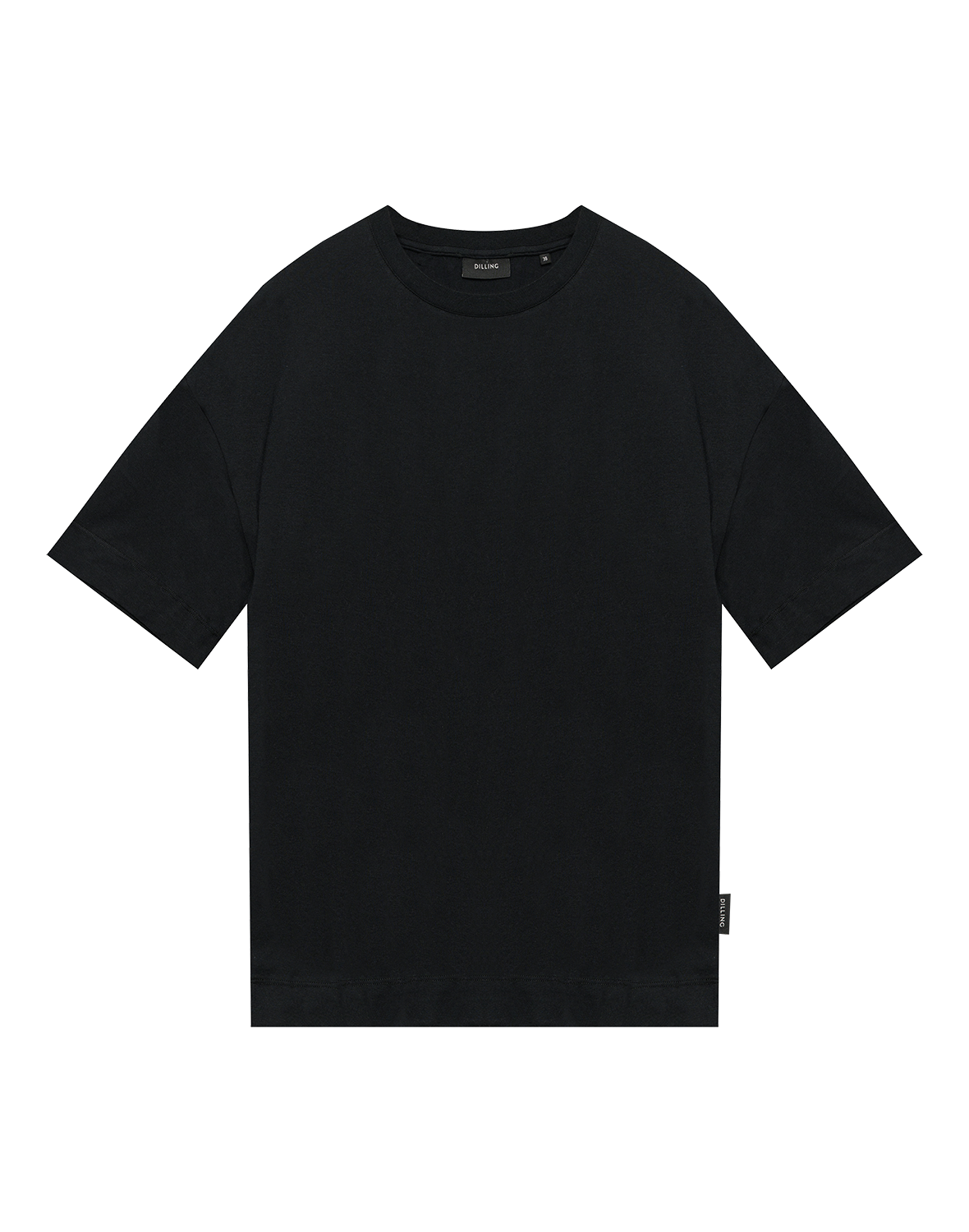 T-shirt met wijde pasvorm van katoen voor dames in Caca
