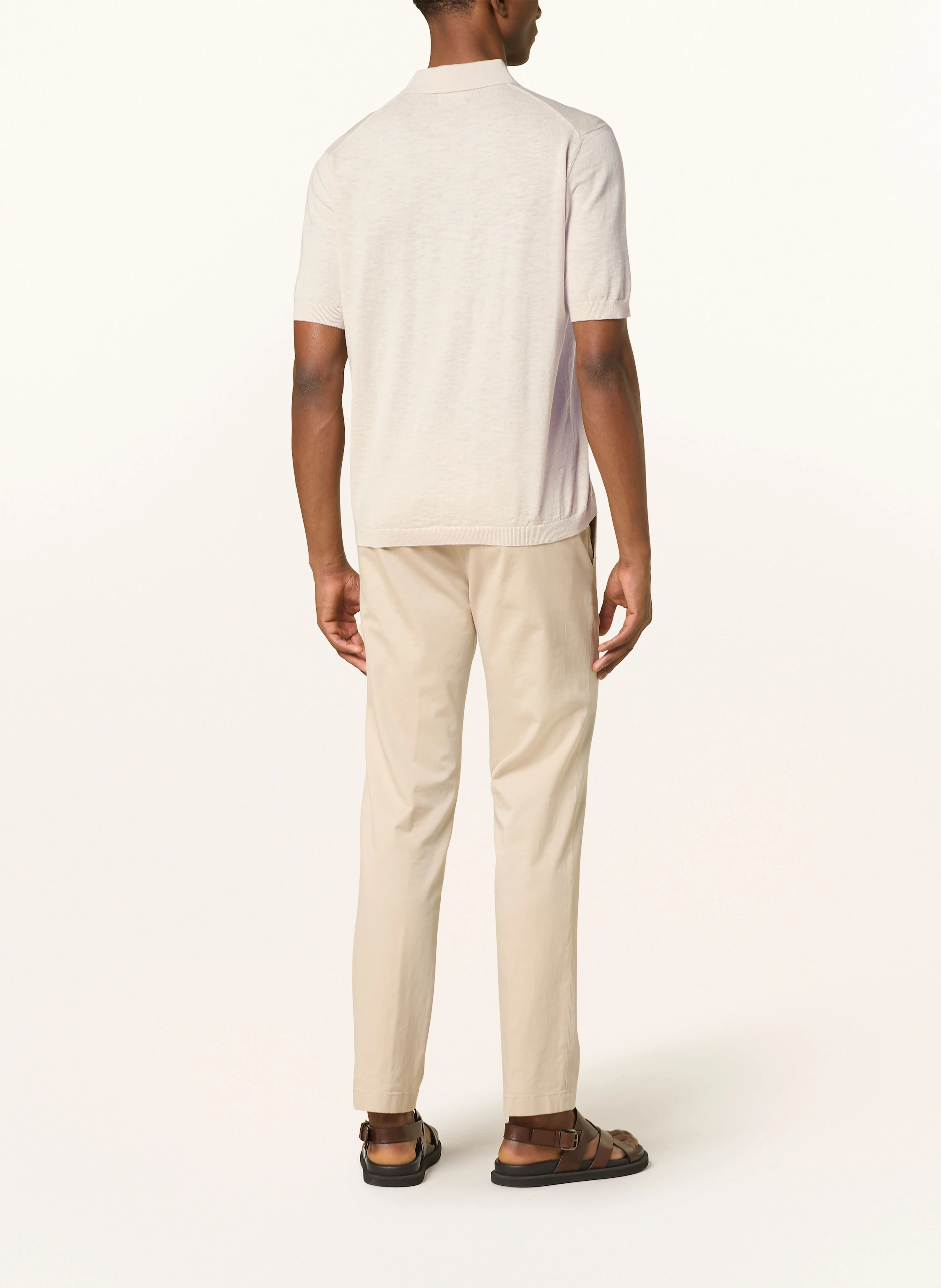 STROKESMAN'S Strick-Poloshirt
