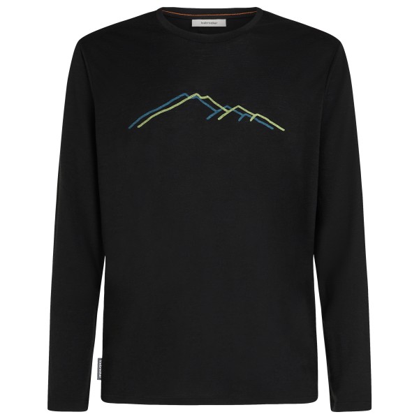Icebreaker - Merino 150 Tech Lite L/S Tee Rainer Ridge - Haut en mérinos
