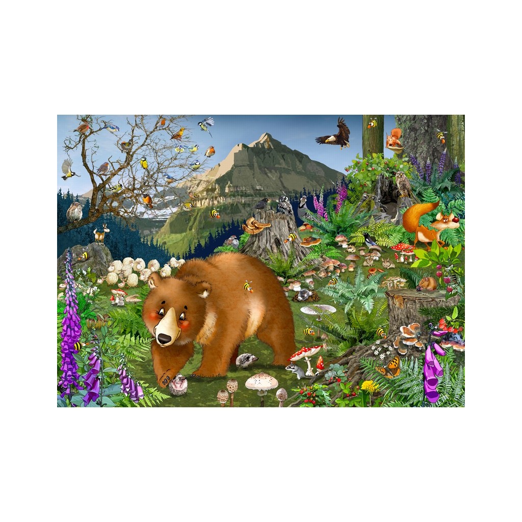 Puzzle - En Montagne - 100 pièces