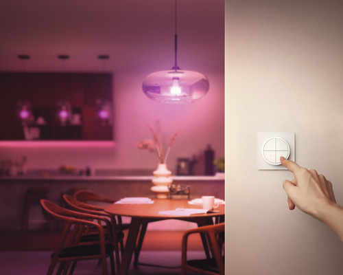 Philips Hue Tap Dial Switch/Afstandsbediening Wit Accessoire voor Smart Lighting System