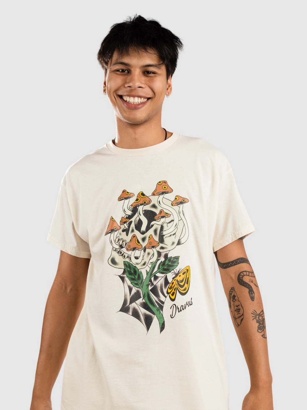 Dravus Traditional Shroom T-Shirt natural