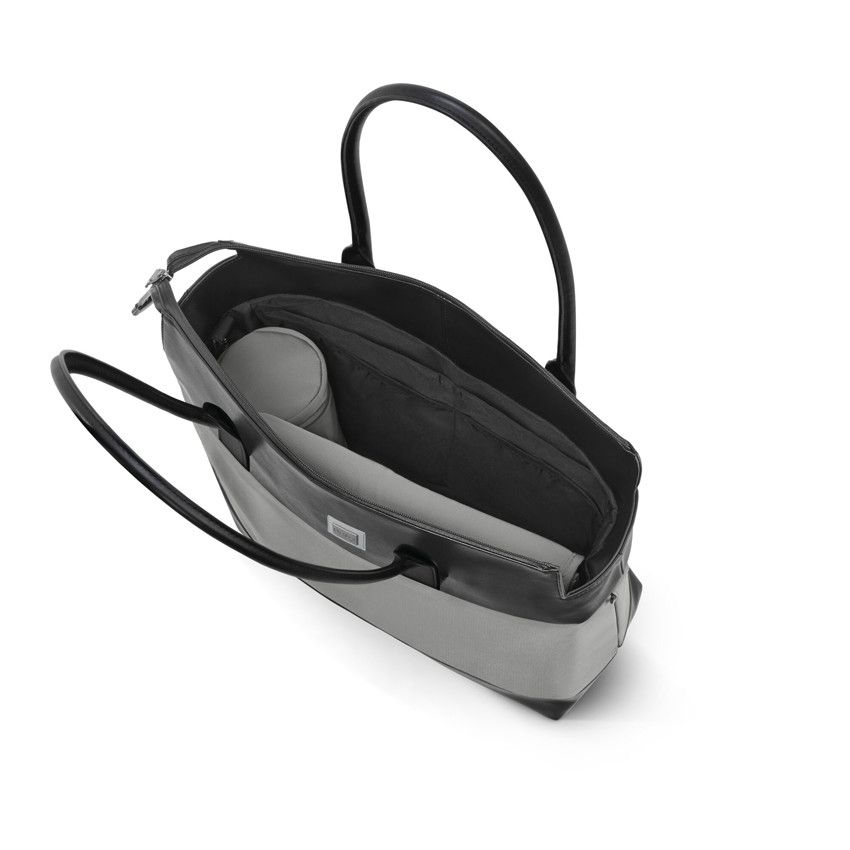 Sac à langer platinium Mios - Soho grey - Ecru