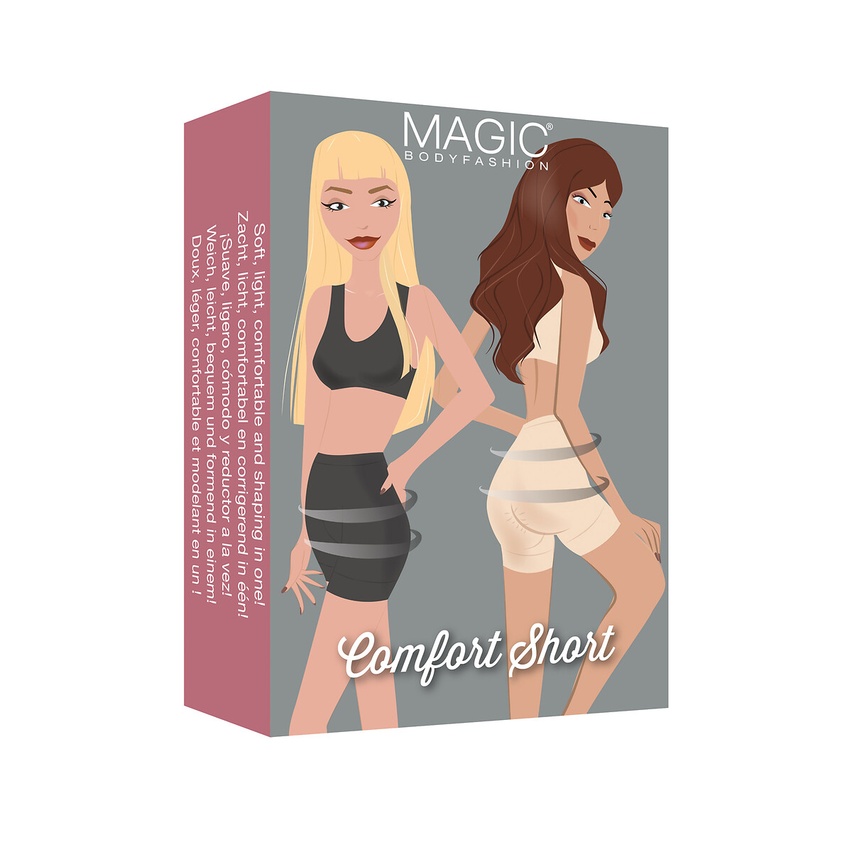 MAGIC BODYFASHION<br>Meia-calça invisível Conforto Short