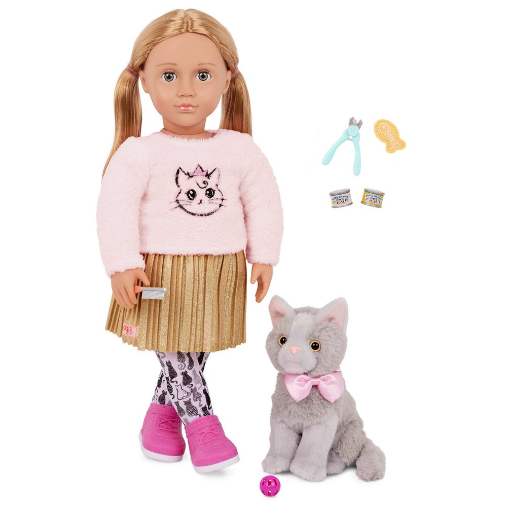 Our Generation Puppe Melena und Mittens