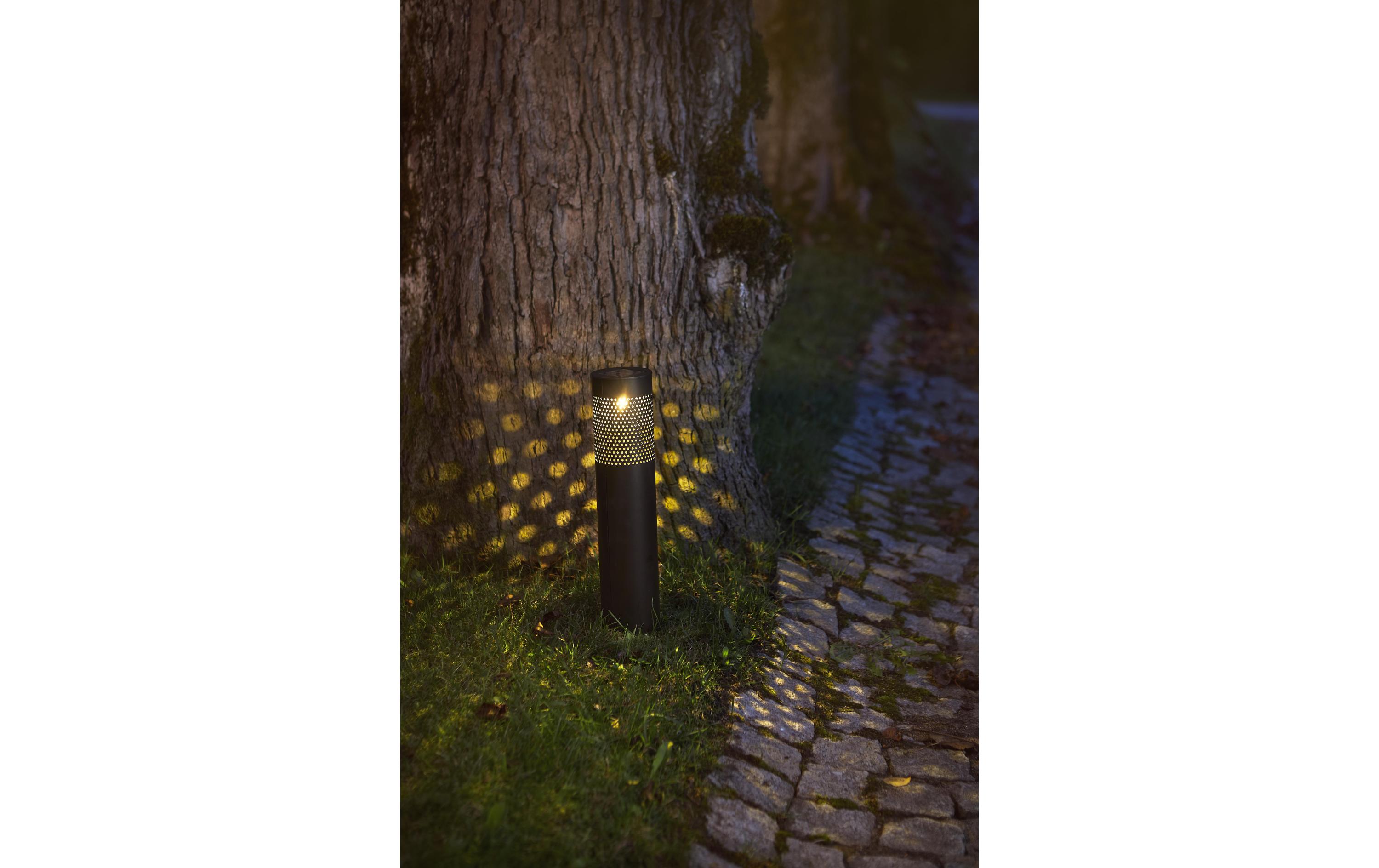 Gartenlicht Solar Blace, SchwarzSolar Poller Blace