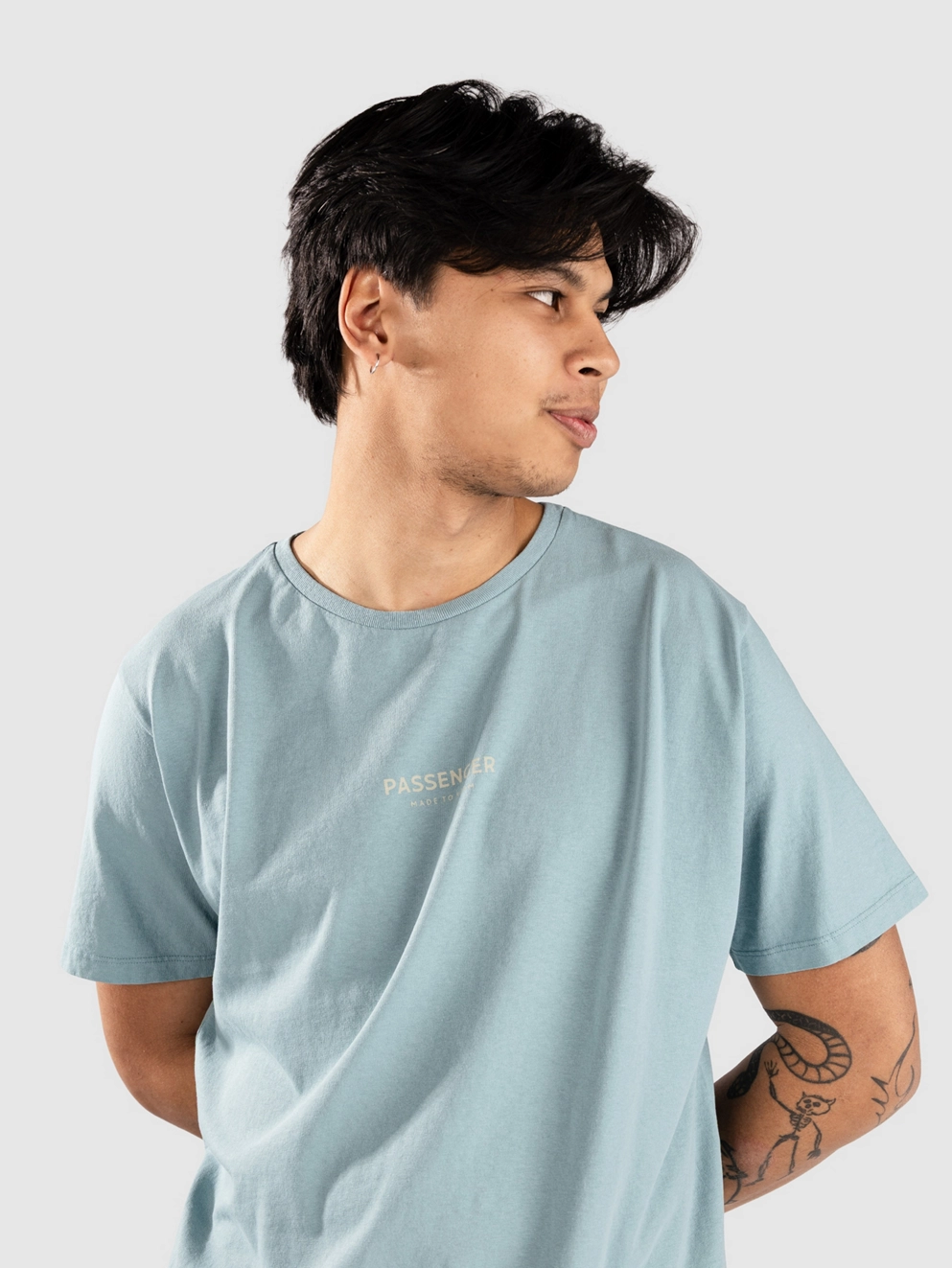 Passenger Recycled Cotton T-Shirt arctic
