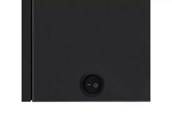 Armoire de salle de bain à miroir LED 80x12,2x68 cm