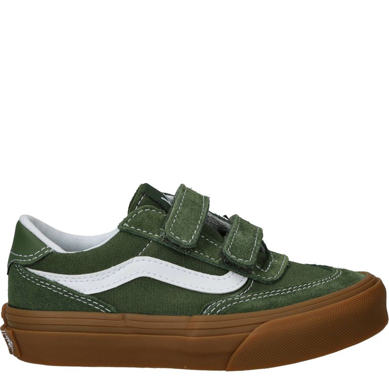 Vans Brooklyn LS V Gum Sneakers Groen Jongens