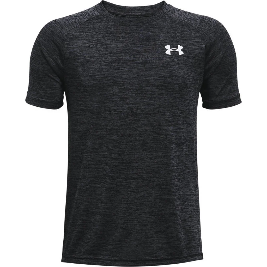 Under Armour sportshirt Tech 2.0 zwart/wit